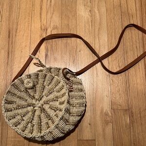 Woven Crossbody Bag